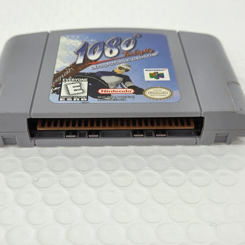 1080 TenEighty Snowboarding Nintendo 64 N64 Video Game Cartridge NUS-006 Tested